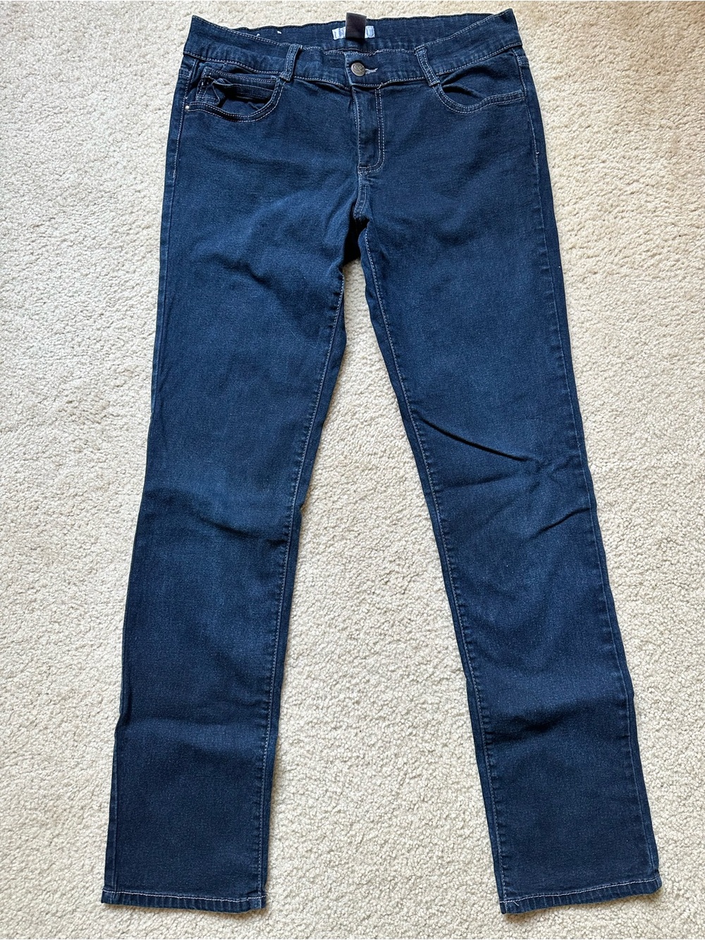 Women’s Dark Blue Stretch Jeans size 11 Skinny Leg